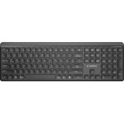 Gembird KB-WPS-03 toetsenbord Kantoor RF-draadloos + Bluetooth QWERTY US International Zwart