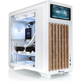 Thermaltake TR300 WS Midi Tower Wit, Hout