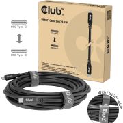 Club 3D CAC-2509 20Gbps 100W Alt-DP 9.00m Zwart USB-C Kabel