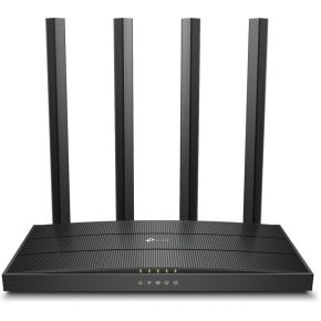 TP-Link Archer C6 draadloze router Fast Ethernet Dual-band (2.4 GHz / 5 GHz) Wit