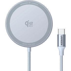 Ugreen MagFlow Smartphone Grijs USB Draadloos opladen Auto