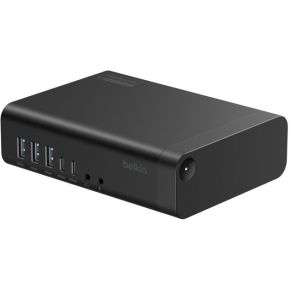 Belkin Connect Universal 16-in-1 Triple Display Docking Dock Zwart