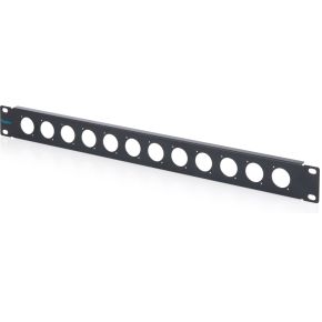 Digitus 1U panel for D-type modules, 12-port