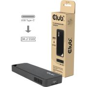 CLUB3D M.2 SSD-behuizing met koelventilator, NVMe, USB4