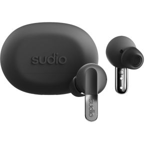 Sudio N3PROBLK hoofdtelefoon/headset Draadloos In-ear Oproepen/muziek Bluetooth Zwart