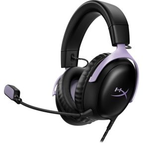 HyperX Cloud III - Gamingheadset (zwart/lavendel)