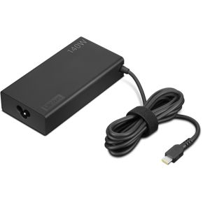 Lenovo Legion Slim 140W AC Adapter (USB-C) netvoeding & inverter Binnen Zwart