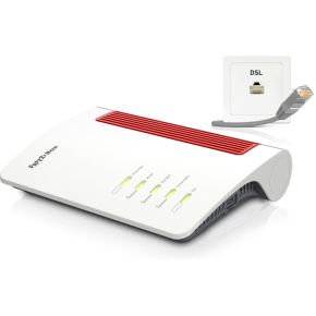 FRITZ! Box FRITZ! 7690 draadloze router 2.5 Gigabit Ethernet Dual-band (2.4 GHz / 5 GHz) Wit