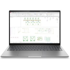 HP ZBook 8 G2i 16 inch Mobile Workstation PC Wolf Pro Security Edition Zilver