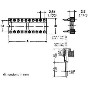 8P Dil Ic Voet 300Mil Tulp Type 60 St huismerk kopen in de aanbieding