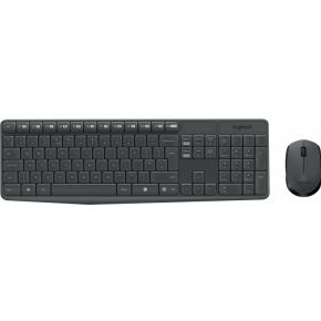 Logitech Desktop MK235 QWERTY US toetsenbord en muis