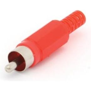 Mannelijke Rca Plug Rood 25 St huismerk kopen in de aanbieding