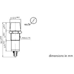 Square 115X115Mm Panel Control Lamp 220V Green huismerk kopen in de aanbieding