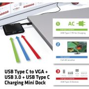 CLUB3D-USB-3-0-Type-C-to-VGA-USB-Mini-Dock-USB-3-1-3-1-Gen-2-Type-