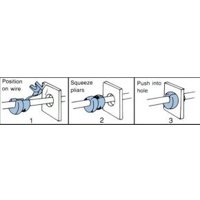 Trekontlasting Voor Ronde Kabel 74Mm Max Cb61R huismerk kopen in de aanbieding