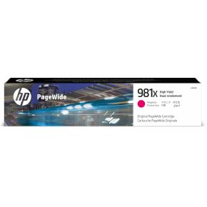 HP 981X High Yield Magenta Original PageWide Cartridge Cartridge 10000pagina