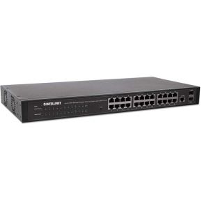 Intellinet 560917 Managed L2 Gigabit Ethernet (10/100/1000) 1U Zwart netwerk- netwerk switch