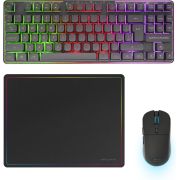 Mars Gaming MCPWTKL 3-in-1 Wireless Gaming Combo Zwart toetsenbord en muis