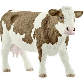 Schleich Farm Life 13801 Fleckvieh Kuh schleich kopen in de aanbieding