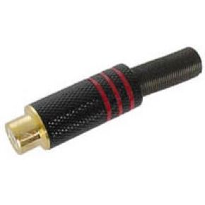 Vrouwelijke Rca Plug Verguld Contact Zwarte Metalen Behuizing Rood 4 St Ca062R huismerk kopen in de aanbieding Vrouwelijke Rca Plug Verguld Contact Zwarte Metalen Behuizing Rood 4 St Ca062R huismerk kopen in de aanbieding