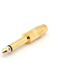 Velleman Vrouwelijke Rca Plug Naar Mannelijke 635Mm Mono Jack Verguld 5 St velleman kopen in de aanbieding Velleman Vrouwelijke Rca Plug Naar Mannelijke 635Mm Mono Jack Verguld 5 St velleman kopen in de aanbieding