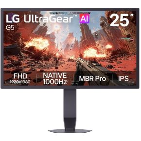LG Ultragear 25G590B-B 25  1000Hz IPS Gaming Monitor
