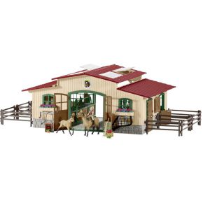 Schleich Farm Life Paardenstal M Paarden En Acces schleich kopen in de aanbieding