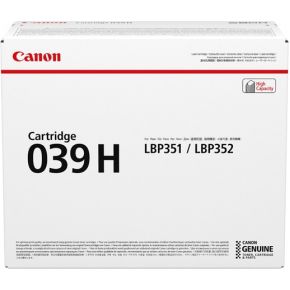 Canon 039H Cartridge 25000pagina's ZwartMHz