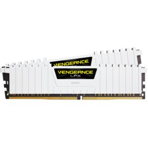 Corsair DDR4 Vengeance LPX 2x8GB 3000 White - [CMK16GX4M2B3000C15W] Geheugenmodule