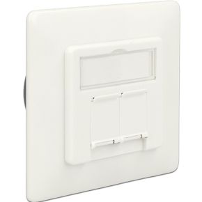 Delock 86195 Rj 45 Wandcontactdoos delock kopen in de aanbieding