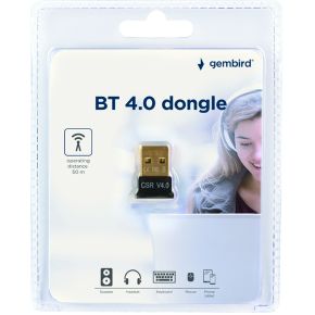Gembird Btd Mini5 Bluetooth Netwerkkaart Adapter gembird kopen in de aanbieding Gembird Btd Mini5 Bluetooth Netwerkkaart Adapter gembird kopen in de aanbieding