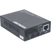 Intellinet-507349-1000Mbit-s-1310nm-Single-mode-Zwart-netwerk-media-converter
