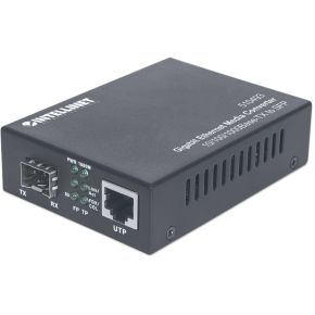 Intellinet 510493 1000Mbit/s Multi-mode,Single-modekg Zwartkg netwerk media converter