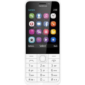 Nokia 230 Ds 28 92G Zilver Wit nokia kopen in de aanbieding Nokia 230 Ds 28 92G Zilver Wit nokia kopen in de aanbieding