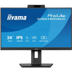 Iiyama Prolite XUB2490HSUH-B2 24 Full HD 100Hz IPS Hello Webcam Monitor