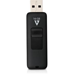 V7 16GB USB 2.0 16GB USB 2.0 Zwart USB flash drive