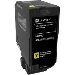 Lexmark 74C2HYE Cartridge Geel laser toner & cartridge