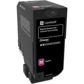 Lexmark 74C2SME Cartridge Magenta laser toner & cartridge