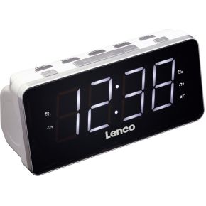 Lenco Cr 18 Wekkerradio Klokradio In Zilver lenco kopen in de aanbieding