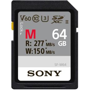 Sony SDXC Professional 64GB Class 10 UHS-II - [SF64M]