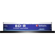 1x10-Verbatim-BD-R-Blu-Ray-25GB-6x-Speed-DL-Wide-Printable-CB
