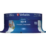 Verbatim-BD-R-Blu-Ray-25GB-6X-25st-Cakebox-Printable