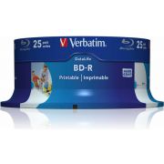 1x25-Verbatim-BD-R-Blu-Ray-25GB-6x-Speed-DL-Wide-Printable-CB