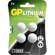 1x4 GP CR 2032 0602032C4 knoopcel batterij