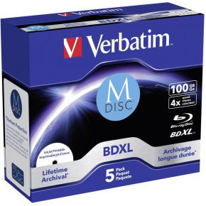 Verbatim BD-R Blu-Ray 100GB 4x 5st. MDISC