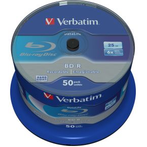 Verbatim BD-R Blu-Ray 25GB 6x 50st. Cakebox