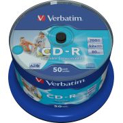 Verbatim CD-R 52x 50st. Cakebox Printable