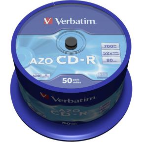 1X50 Verbatim Data Life Plus Cd R 80 52X Speed Spindel verbatim kopen in de aanbieding