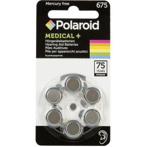 1X6 Polaroid Zinc Air 675 Hoorapparaat Batterijen polaroid kopen in de aanbieding