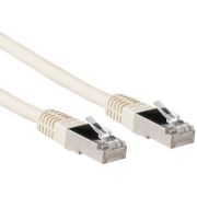 ACT Ivoor 15 meter LSZH SFTP CAT6A patchkabel met RJ45 connectoren